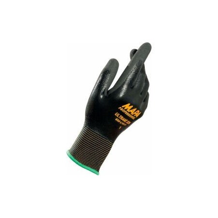 Mapa Gloves C/O Rcp MAPA Ultrane 526 Grip & Proof Nitrile Fully Coated Gloves, Lt Weight, 1 Pair, Size 11, 526411 526411